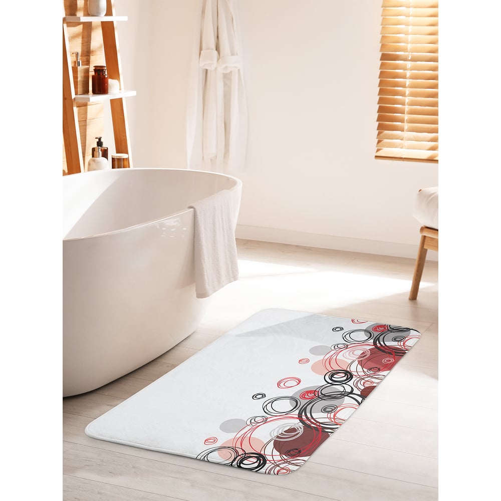 Изображение товара Коврик для ванной комнаты и туалета противоскользящий JOYARTY 60х100 см