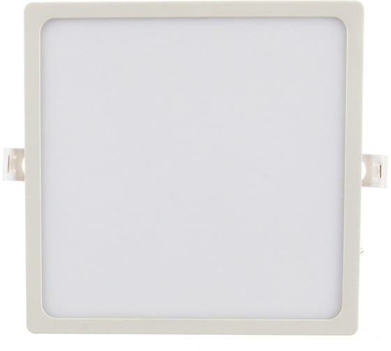 Изображение товара Светодиодная панель Apeyron встраиваемая квадратная 220В, 20Вт, алюминиевый корпус, встроенный драйвер, ДН 06-32