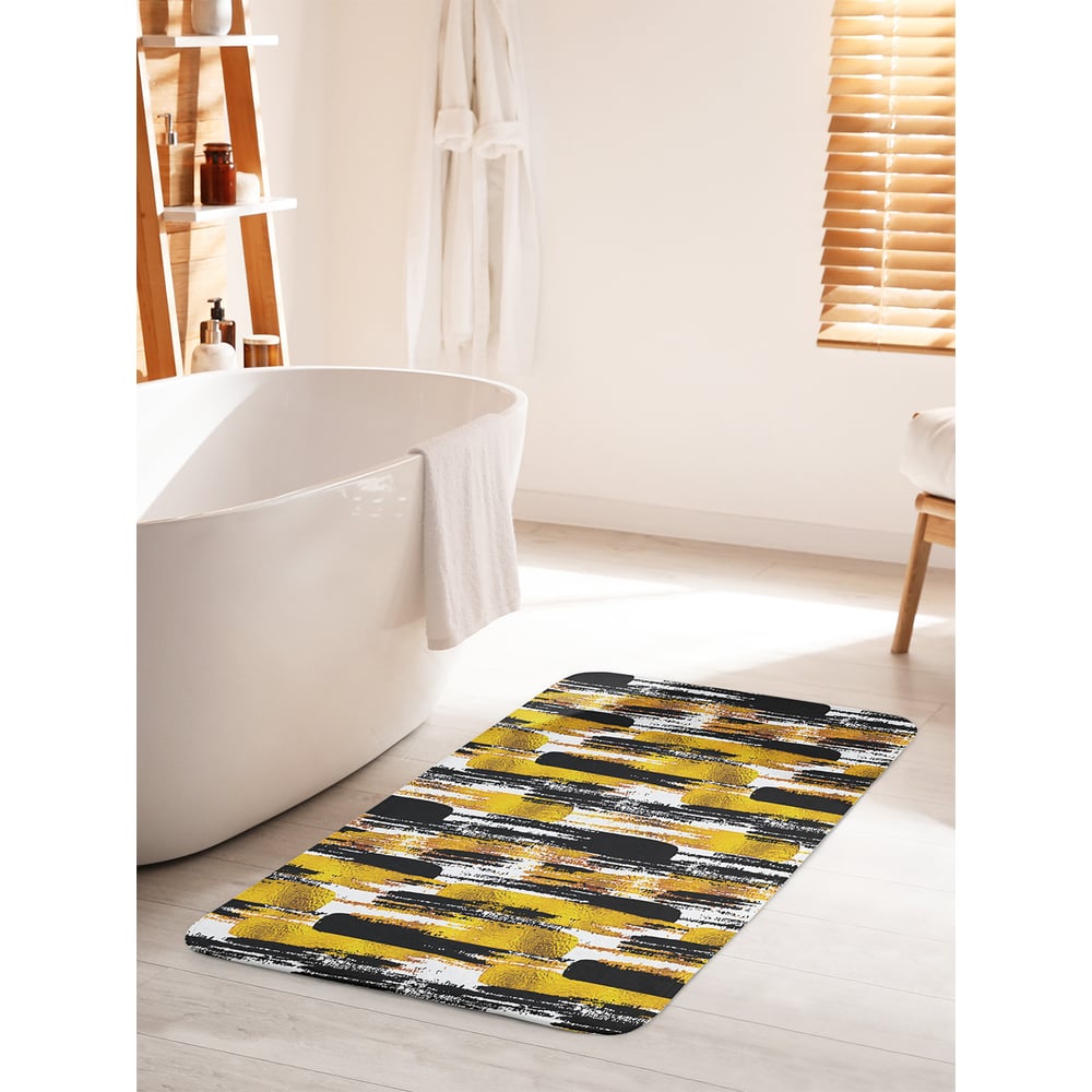 Изображение товара Коврик для ванной комнаты противоскользящий JOYARTY 60х100 см Тигровый раскрас