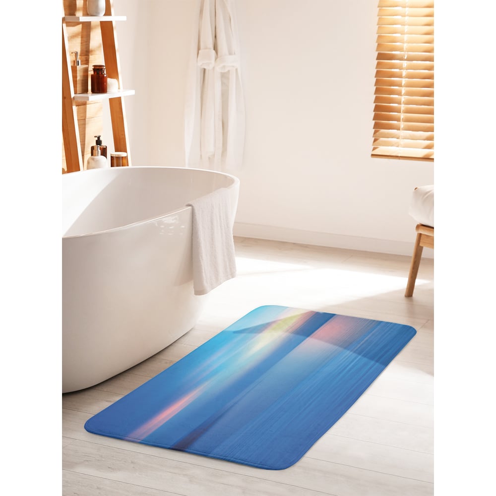 Изображение товара Коврик для ванной комнаты противоскользящий JOYARTY 60х100 см - безопасный и мягкий