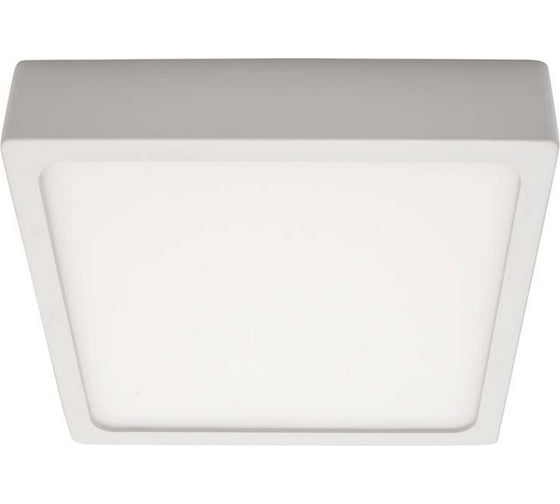 Изображение товара Светодиодная панель Apeyron накладная квадратная 220В, 12Вт, алюминиевый корпус, изолированный драйвер ТБ 06-43