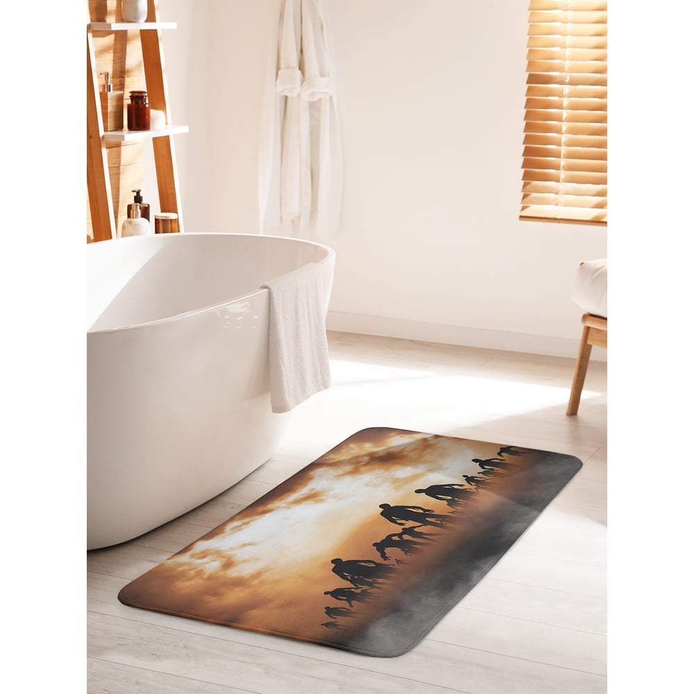 Изображение товара Коврик для ванной комнаты противоскользящий JOYARTY Зомби-Ленд 60х100 см Изображение товара Коврик для ванной комнаты противоскользящий JOYARTY Зомби-Ленд 60х100 см