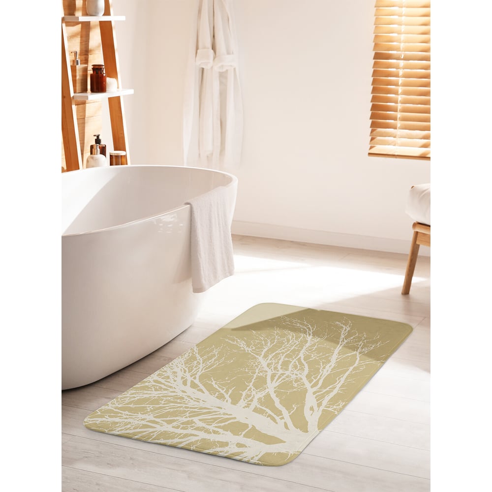 Изображение товара Коврик для ванной комнаты противоскользящий JOYARTY Туманное дерево 60х100 см