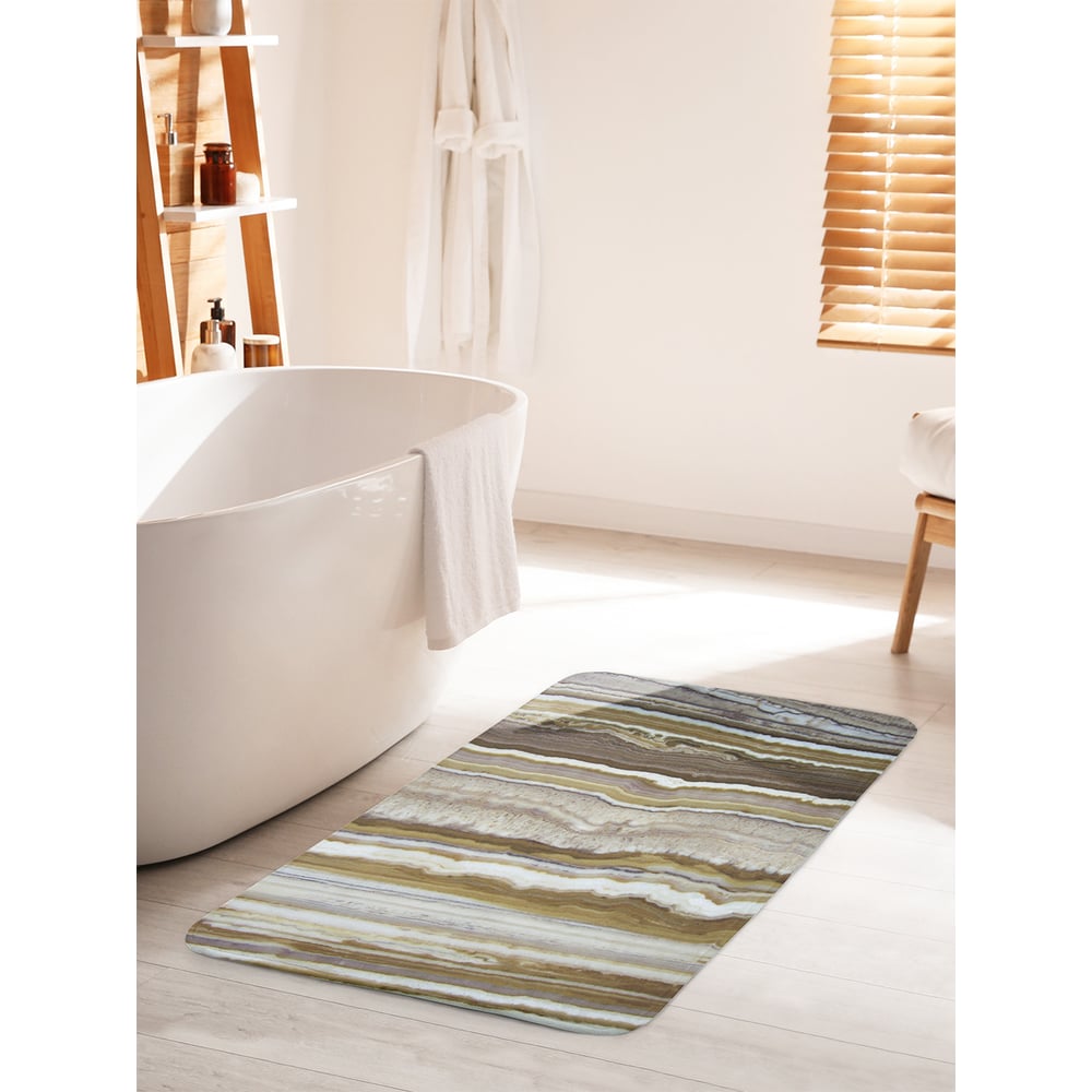 Изображение товара Коврик для ванной комнаты и туалета JOYARTY 60х100 см противоскользящий