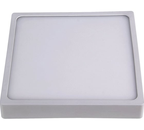 Изображение товара Светодиодная панель Apeyron накладная квадратная 220В, 20Вт, алюминиевый корпус, изолированный драйвер ДН 06-48