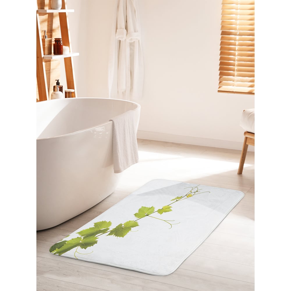 Изображение товара Коврик для ванной комнаты противоскользящий JOYARTY 60х100 см стильный и безопасный