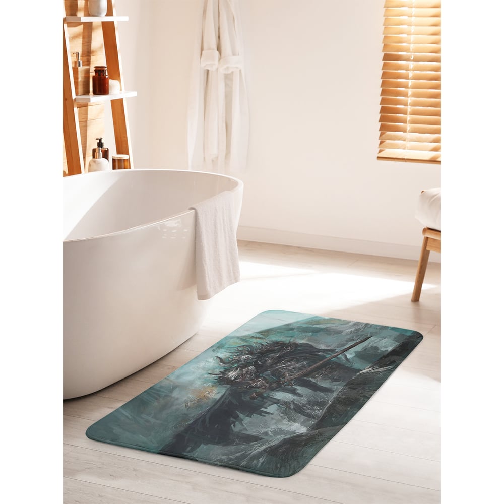 Изображение товара Коврик для ванной комнаты противоскользящий JOYARTY 60х100 см с антискользящим покрытием