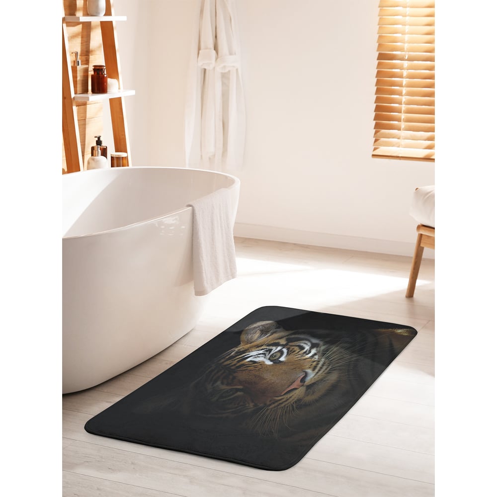 Изображение товара Коврик для ванной комнаты противоскользящий JOYARTY Тигр в тени 60х100 см