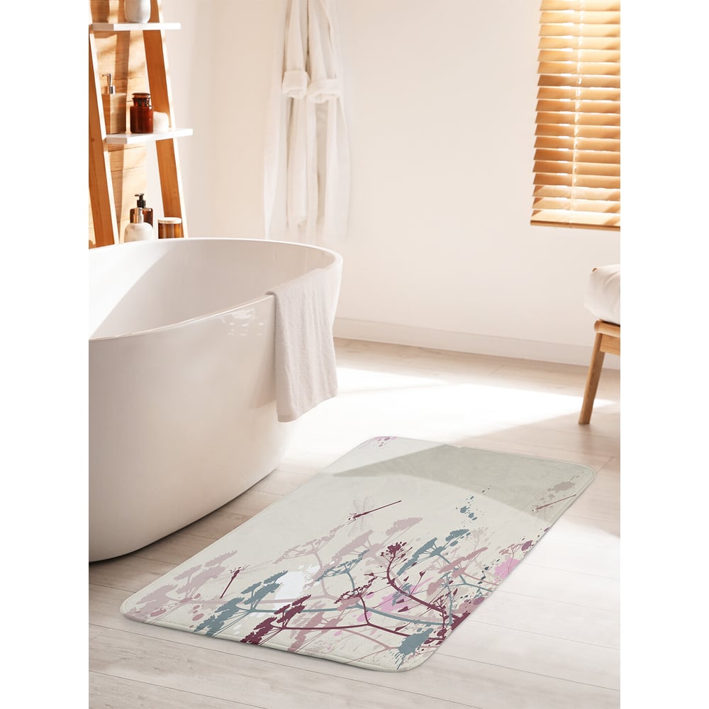 Изображение товара Коврик для ванной комнаты JOYARTY Красочный укроп 60х100 см противоскользящий