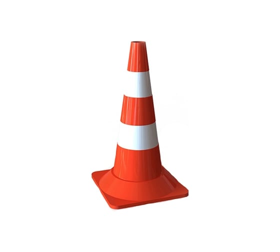 Изображение товара Сигнальный дорожный конус Сталер КС-2.6 10 шт