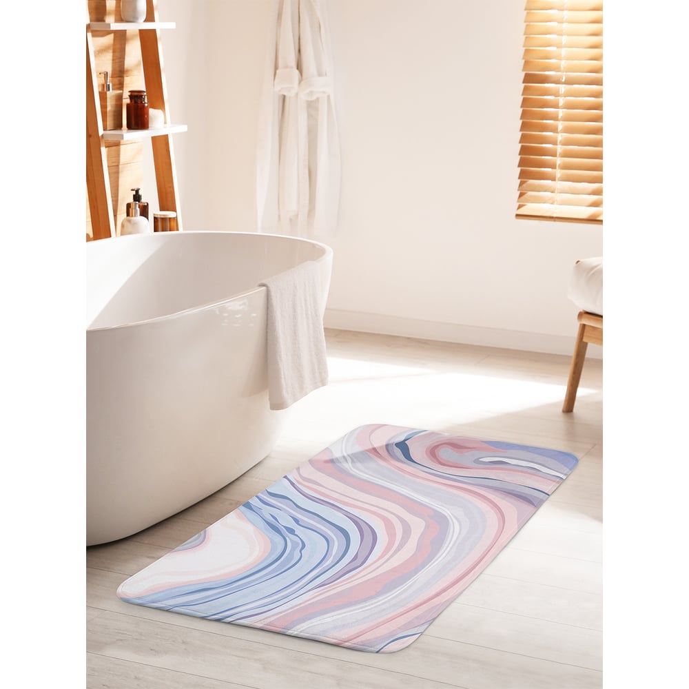 Изображение товара Коврик для ванной JOYARTY Абстракция 60х100 см противоскользящий