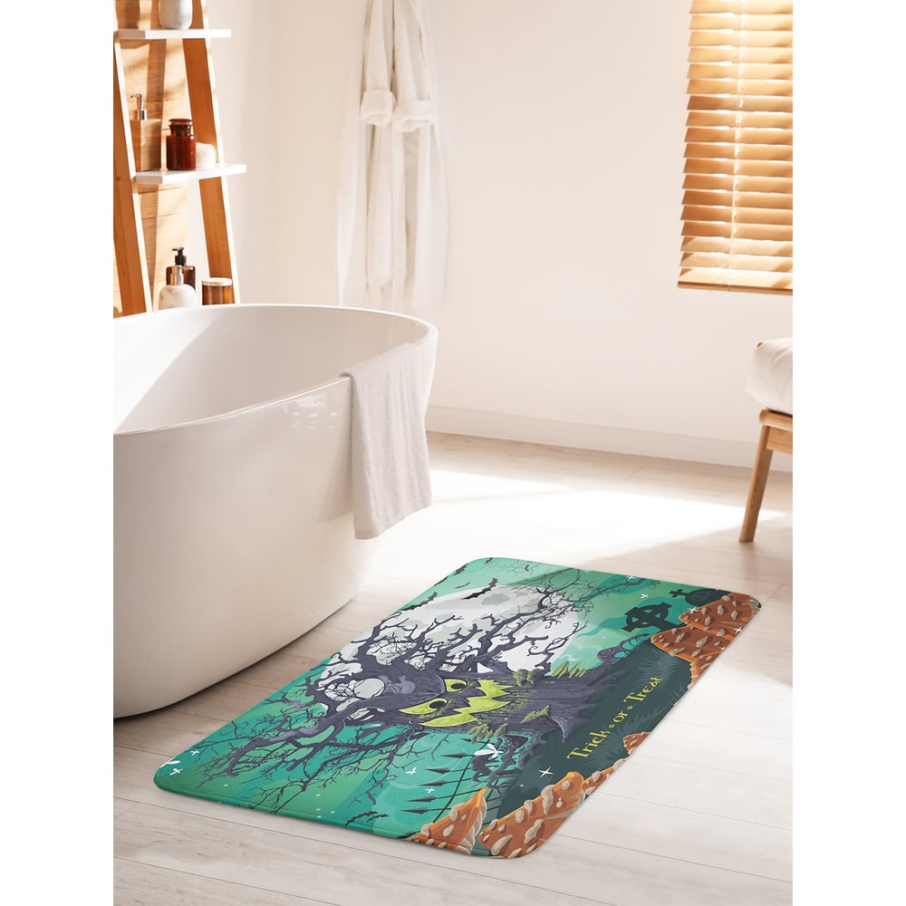 Изображение товара Коврик для ванной комнаты JOYARTY Зачарованное дерево 60х100 см противоскользящий