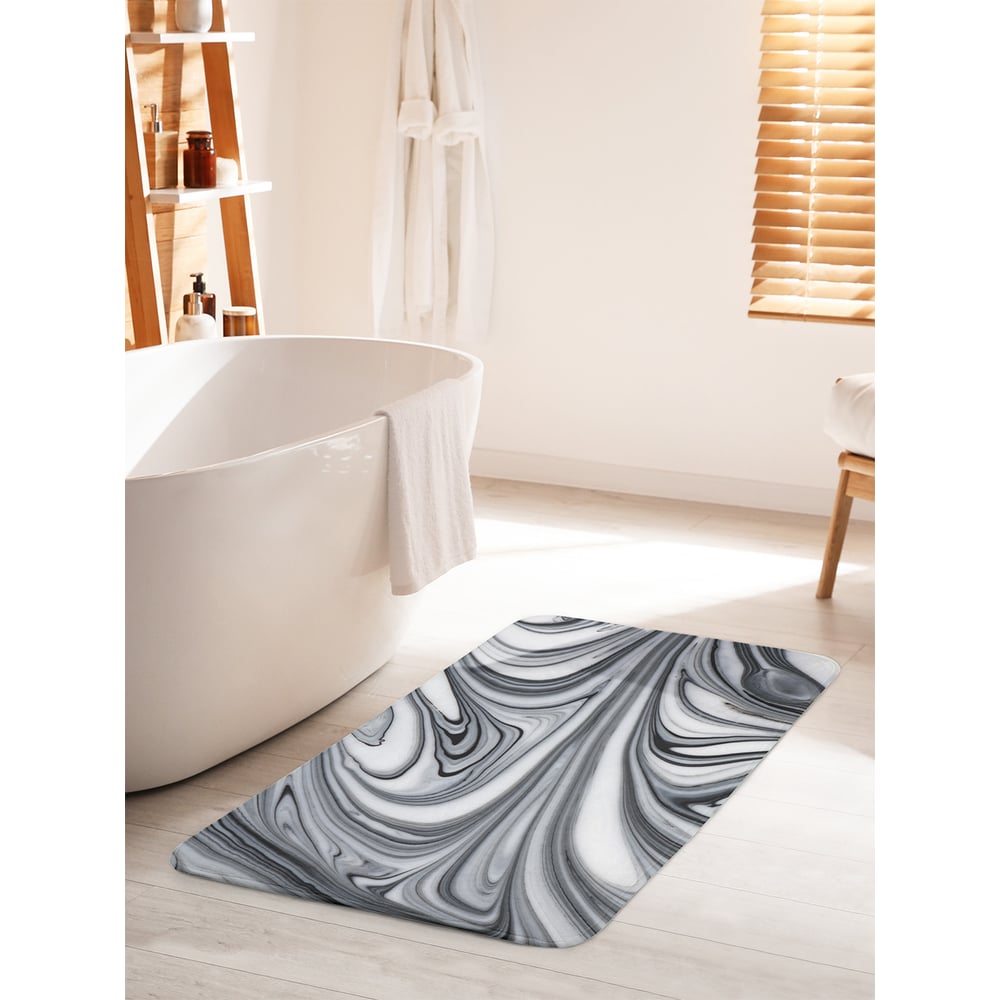 Изображение товара Коврик для ванной комнаты JOYARTY 60х100 см противоскользящий Illyusion
