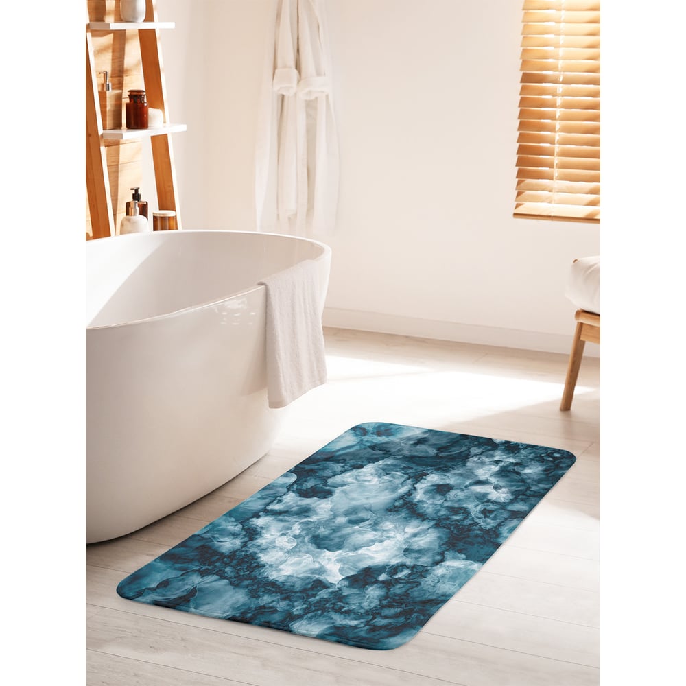 Изображение товара Коврик для ванной комнаты противоскользящий JOYARTY Густой дым 60х100 см