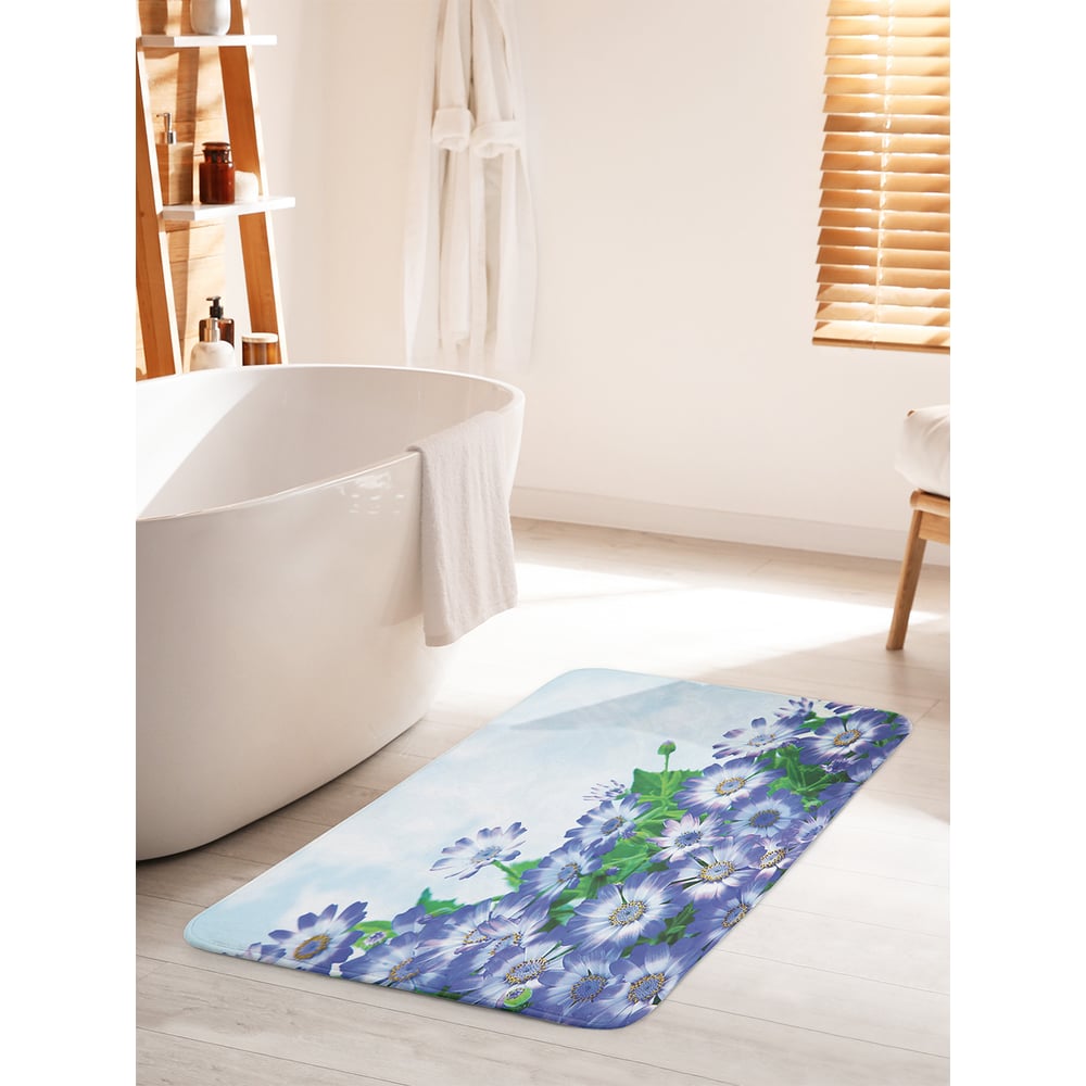 Изображение товара Противоскользящий коврик для ванной JOYARTY 60х100 см Тянущиеся к солнцу