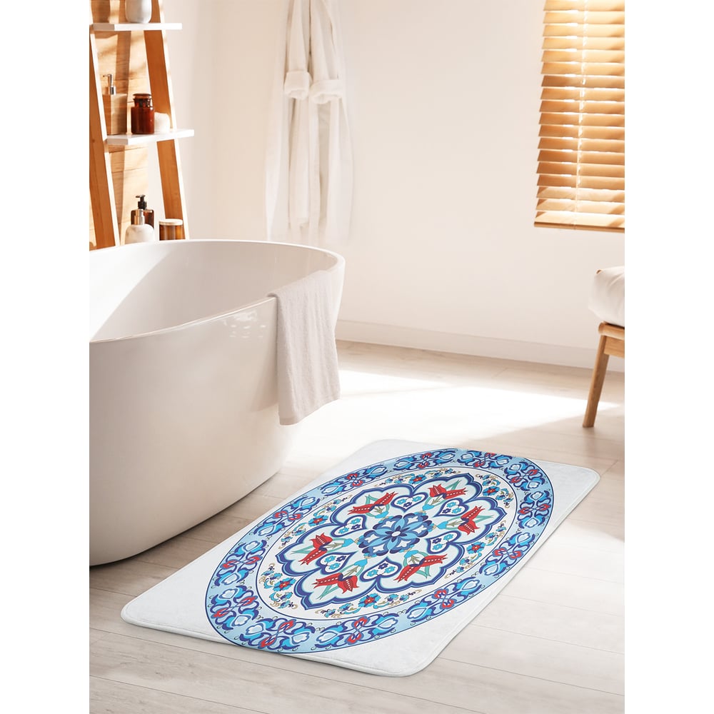 Изображение товара Противоскользящий коврик для ванной JOYARTY 60х100 см с антискользящим покрытием