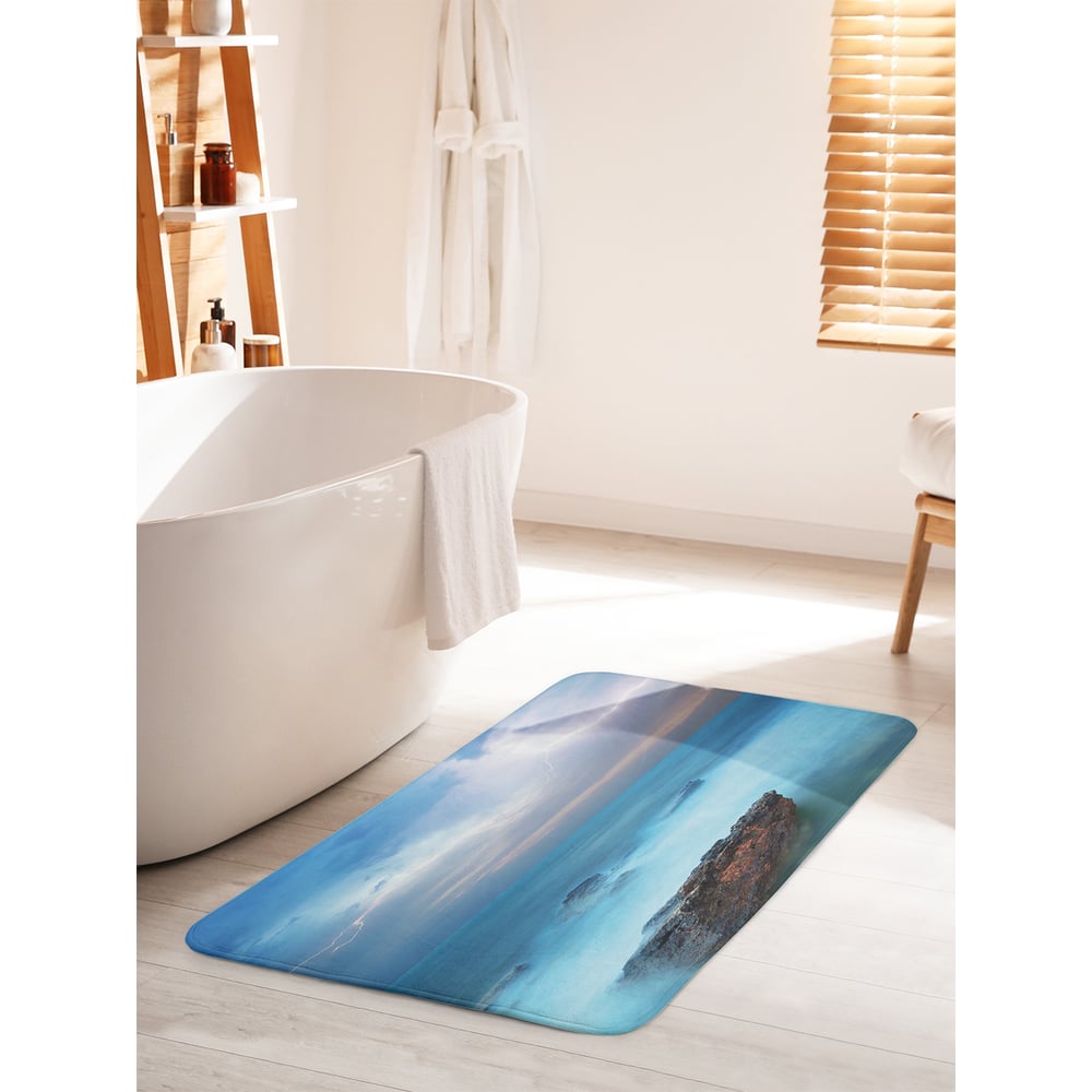 Изображение товара Коврик для ванной комнаты и туалета JOYARTY 'Туманное море' 60х100 см