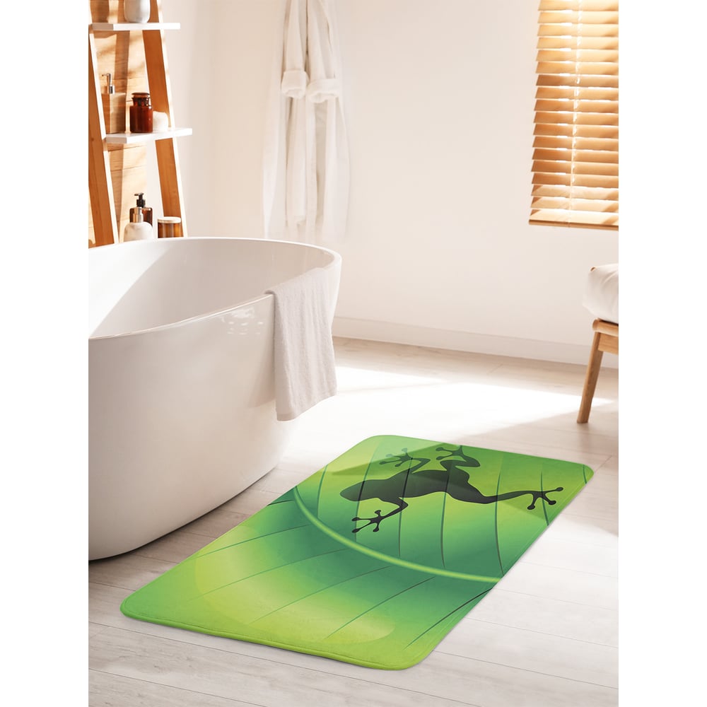 Изображение товара Коврик для ванной JOYARTY Тень лягушки 60х100 см противоскользящий