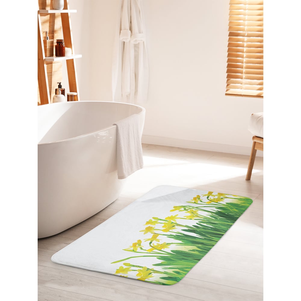 Изображение товара Противоскользящий коврик для ванной JOYARTY Изумительное утро 60х100 см