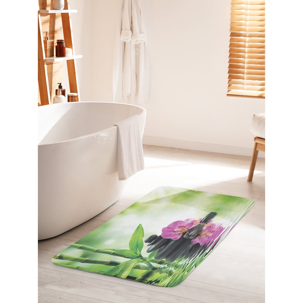 Изображение товара Коврик для ванной комнаты и туалета противоскользящий JOYARTY 60x100 см