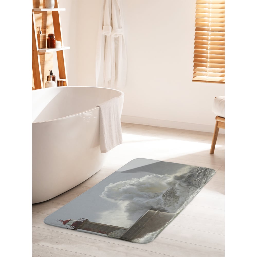 Изображение товара Коврик для ванной комнаты JOYARTY противоскользящий 60х100 см