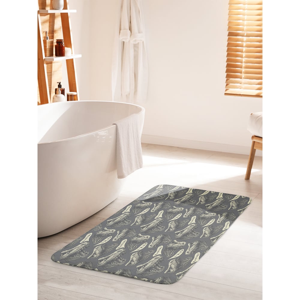 Изображение товара Противоскользящий коврик для ванной комнаты и туалета JOYARTY 60х100 см Изображение товара Противоскользящий коврик для ванной комнаты и туалета JOYARTY 60х100 см