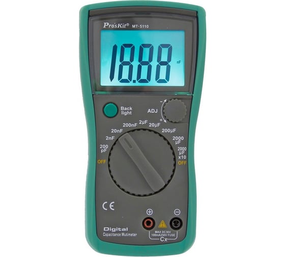 Изображение товара Мультиметр Pro'sKit ProsKit MT-5110 00285289