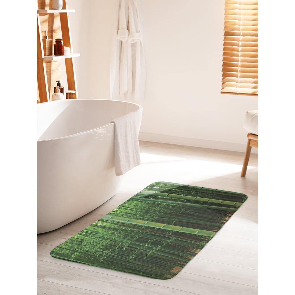 Изображение товара Коврик для ванной комнаты противоскользящий JOYARTY 60х100 см бамбук