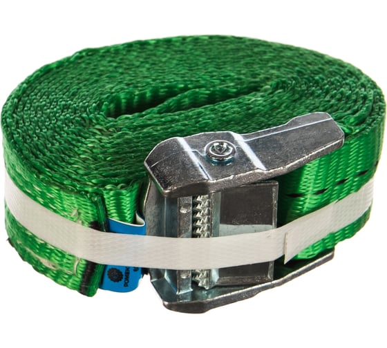 Изображение товара Стяжной ремень для крепления груза 3м, 0,3/0,6 т кольцевой РОМЕК 35.03.3.к 2000000004662