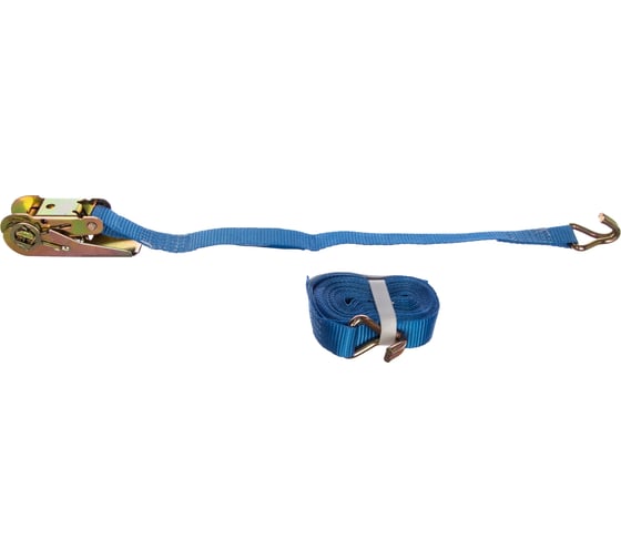 Изображение товара Стяжной ремень для крепления груза 0,4/0,8т 4,5м РОМЕК 25.04.1.0 2000000012810