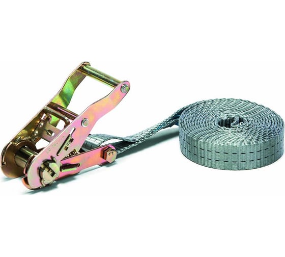 Изображение товара Стяжной ремень для крепления груза 4м, 0,75/1,5 т кольцевой РОМЕК 25.075.1.к 2000000005409