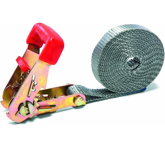 Изображение товара Стяжной ремень для крепления груза 4м, 0,75/1,5 т кольцевой РОМЕК 25.075.2.к 2000000006055