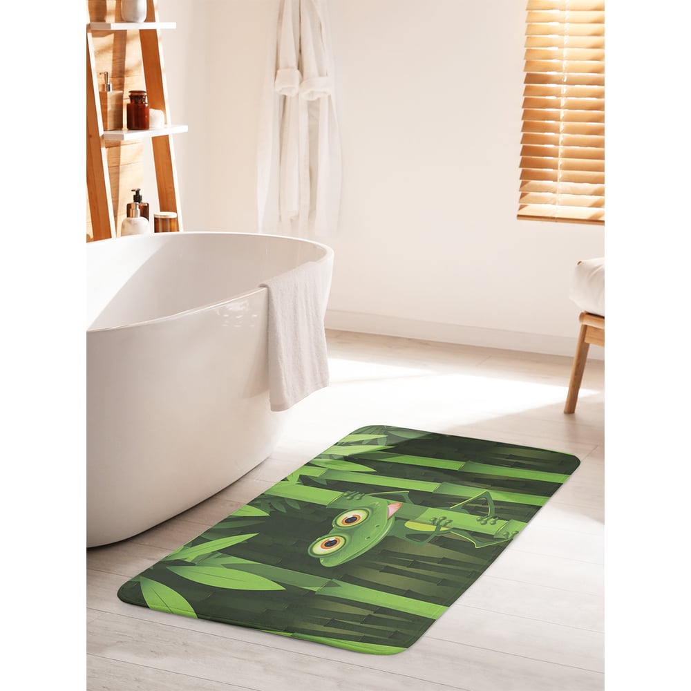 Изображение товара Коврик для ванной комнаты и туалета противоскользящий JOYARTY 60х100 см