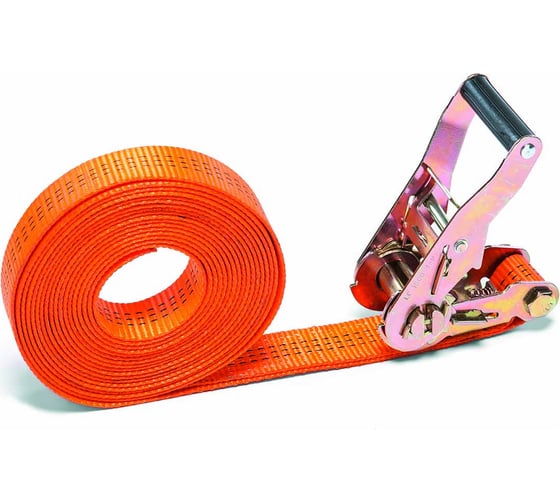 Изображение товара Стяжной ремень для крепления груза 6м, 1,5/3,0тн кольцевой РОМЕК 35.15.2.к 2000000005874