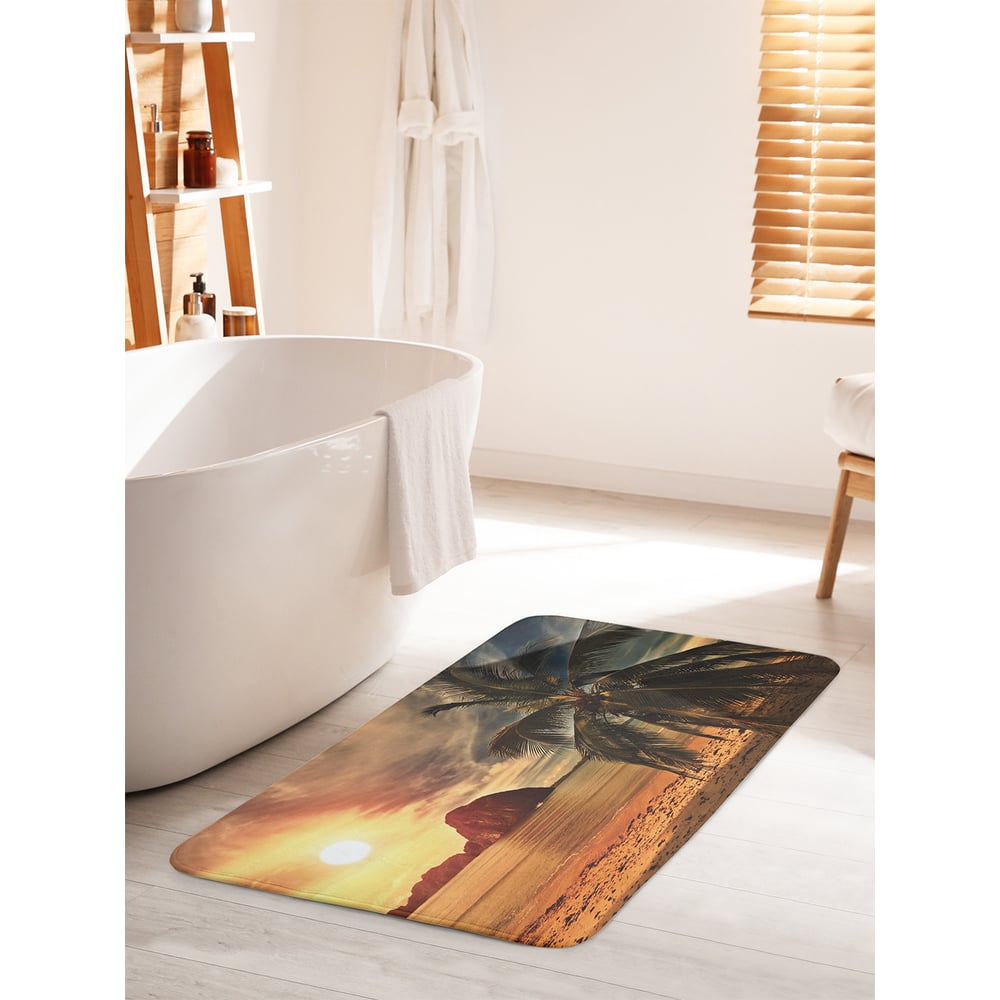 Изображение товара Коврик для ванной комнаты и туалета противоскользящий JOYARTY 60х100 см