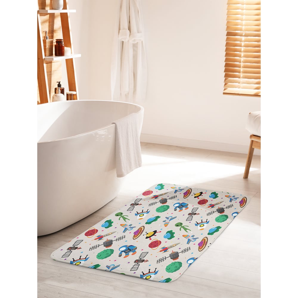 Изображение товара Коврик для ванной комнаты и туалета противоскользящий JOYARTY 60х100 см
