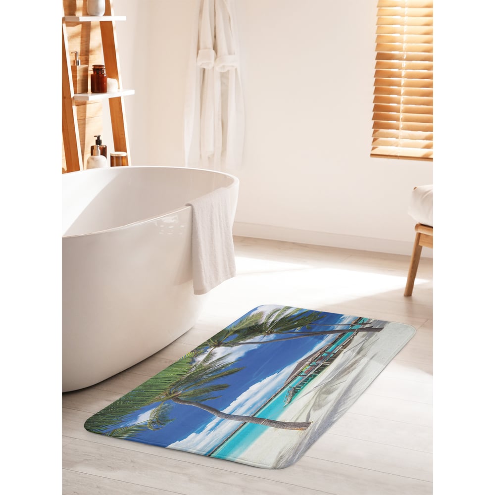 Изображение товара Коврик для ванной JOYARTY Освежающий отдых 60х100 см