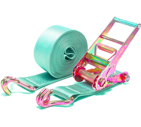 Изображение товара Стяжной ремень для крепления груза 5/10 тн, 10м РОМЕК 100.50.1.0 2000000002323