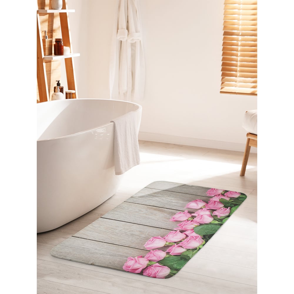 Изображение товара Коврик для ванной комнаты и туалета JOYARTY 60х100 см с противоскользящим покрытием