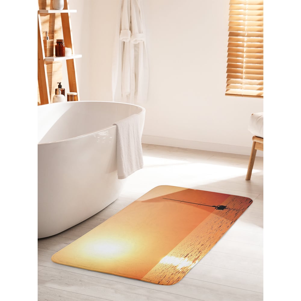 Изображение товара Противоскользящий коврик для ванной JOYARTY 60х100 см яркий дизайн