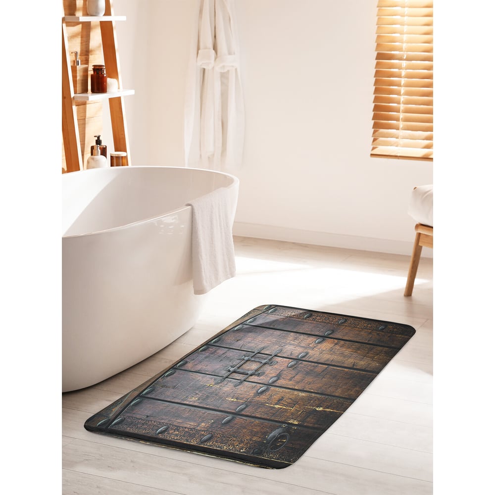 Изображение товара Коврик для ванной комнаты и туалета JOYARTY 60х100 см противоскользящий