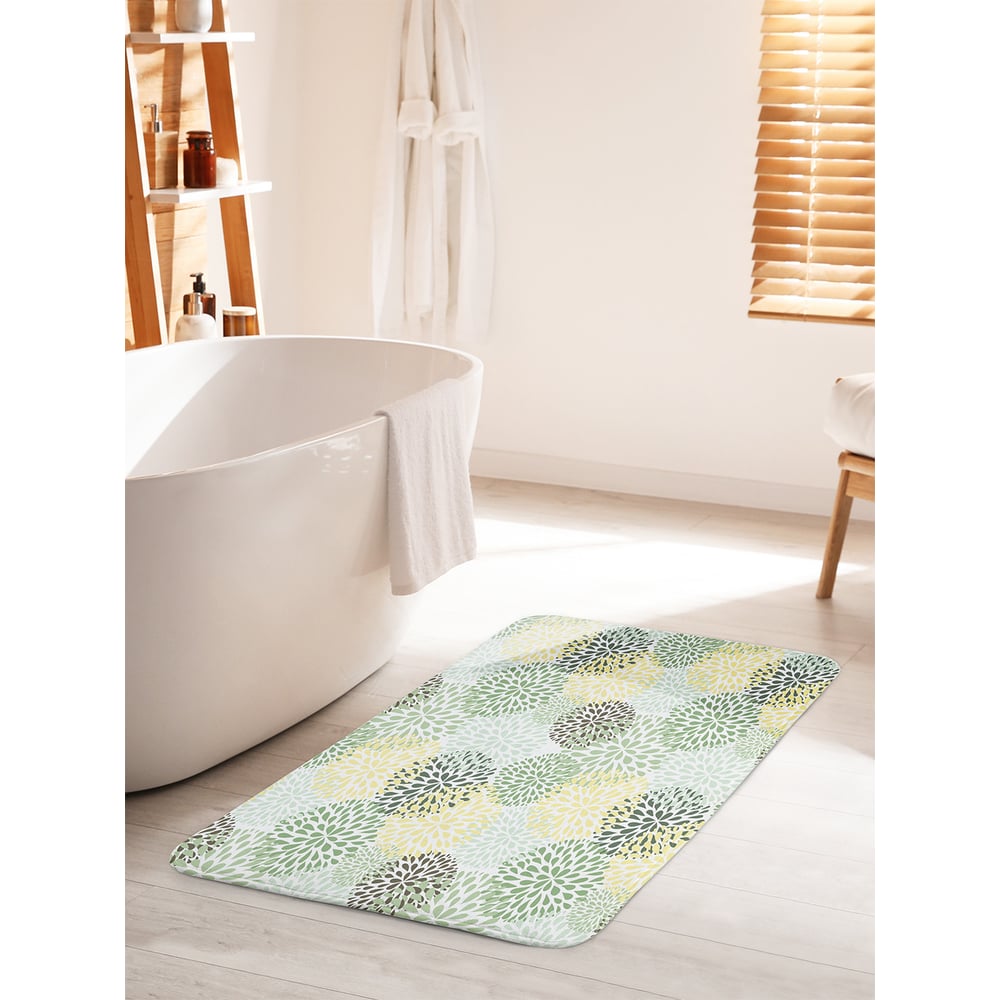 Изображение товара Коврик для ванной комнаты противоскользящий JOYARTY 60х100 см с антискользящим покрытием