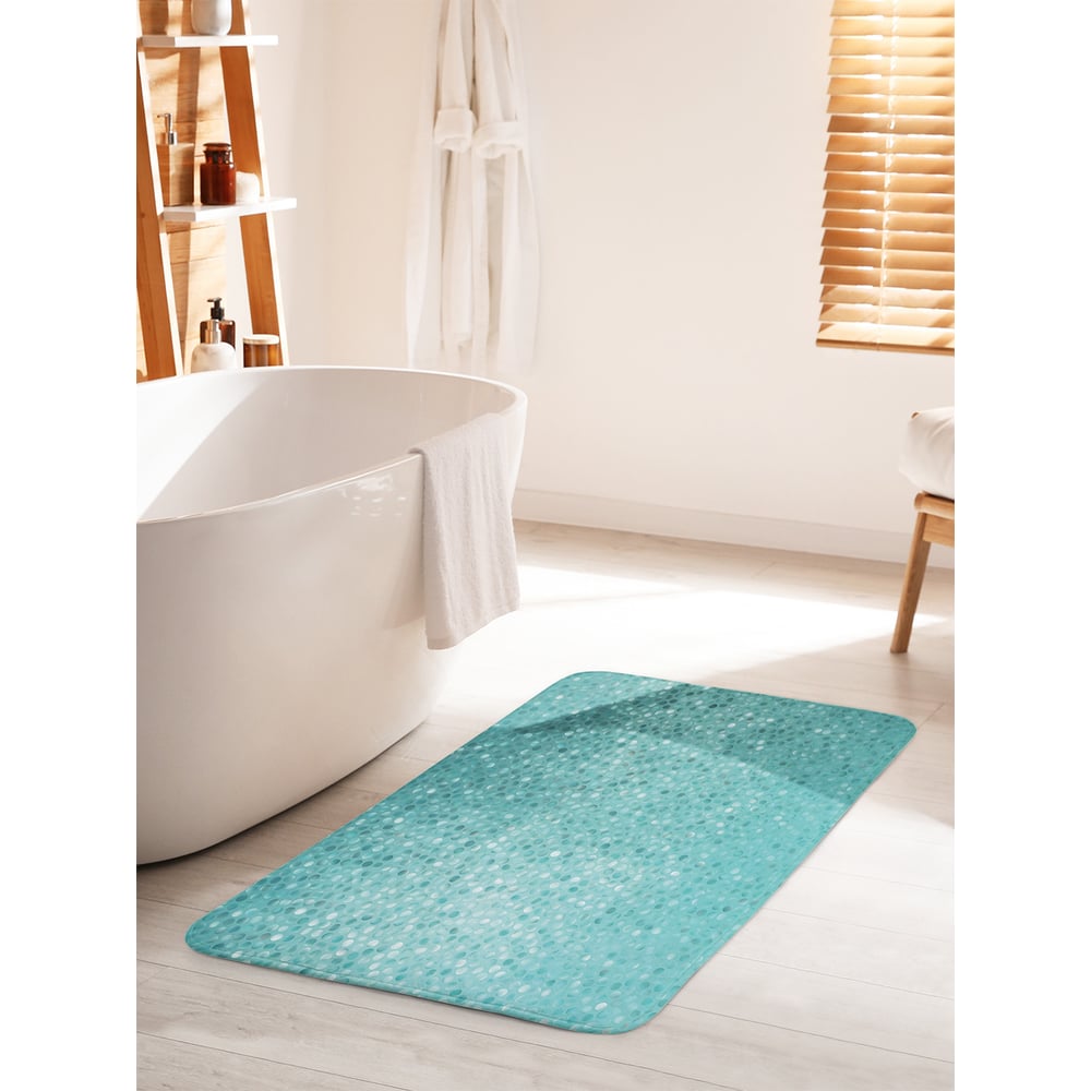 Изображение товара Коврик для ванной комнаты и туалета JOYARTY Каменный порядок 60х100 см противоскользящий