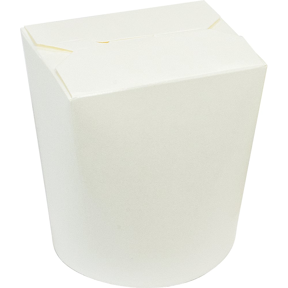 Изображение товара Бумажный контейнер Papperskopp 500 мл белый, высота 98 мм, диаметр 103 мм