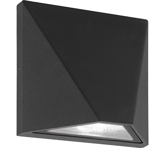 Изображение товара Уличный светодиодный светильник Uniel ulu-s50a-8w/4000k ip65 black UL-00009347