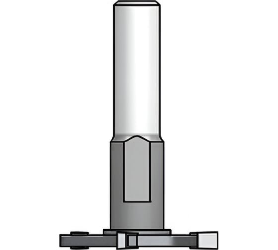Изображение товара Фреза дисковая z3 паз 3, 476 мм + оправка крепление с торца, хвостовик 12 мм WPW NU03002