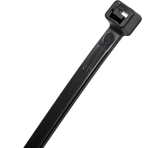 Изображение товара Нейлоновые стяжки FORTISFLEX HCC easyfix 5x350 мм, черный, 100 шт. 87783