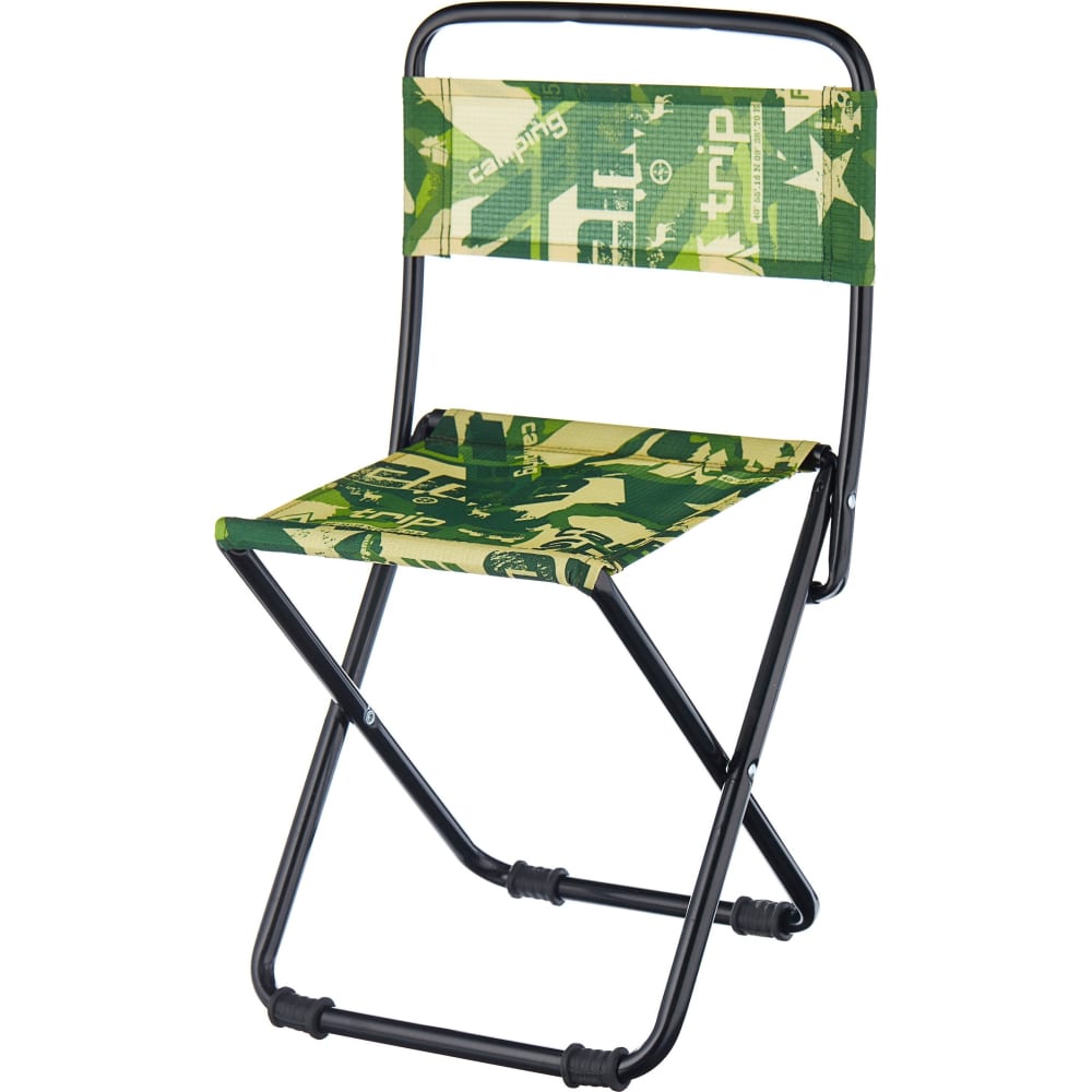 Складной походный стул Nika санки ветерок в1 б металлическая спинка 25 кг белые nika