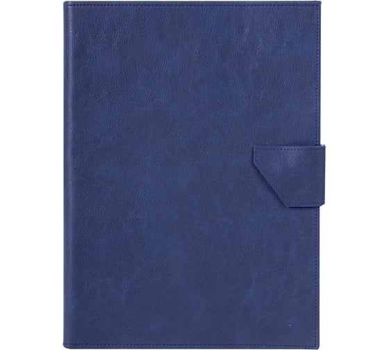 Изображение товара Папка-органайзер BRAUBERG семейная, для 4-х комплектов документов, формат А4, экокожа, синяя 238206