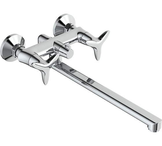 Изображение товара Смеситель для ванны IDDIS Copter COPSBL2i10WA с длинным изливом с керамическим дивертором